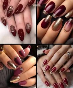 v shaped nails