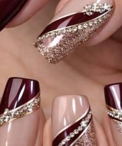 v shaped nails