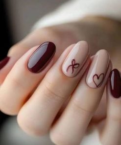 v shaped nails